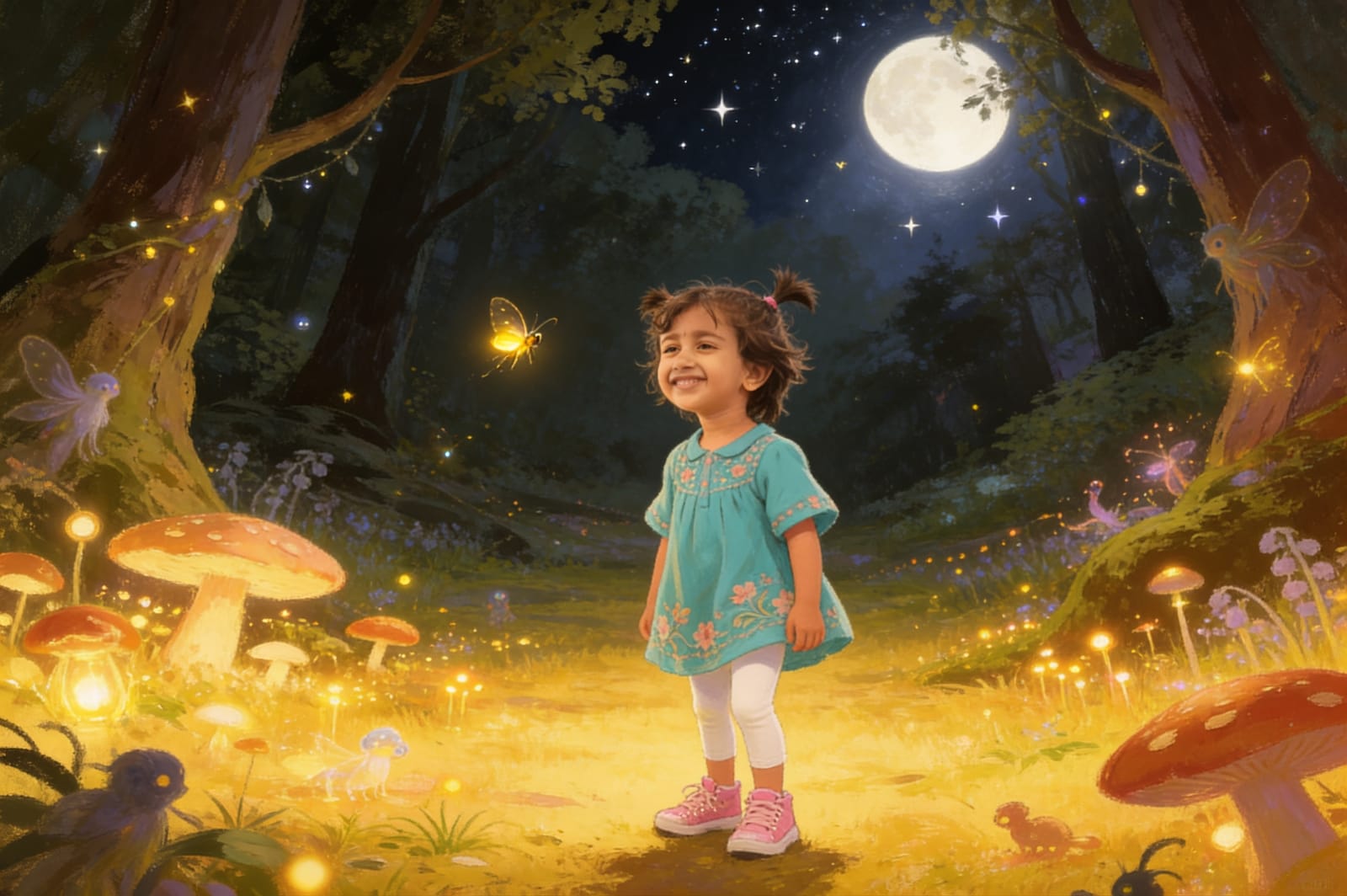 Firefly Bedtime: A Story for Sia — illustration for page 15