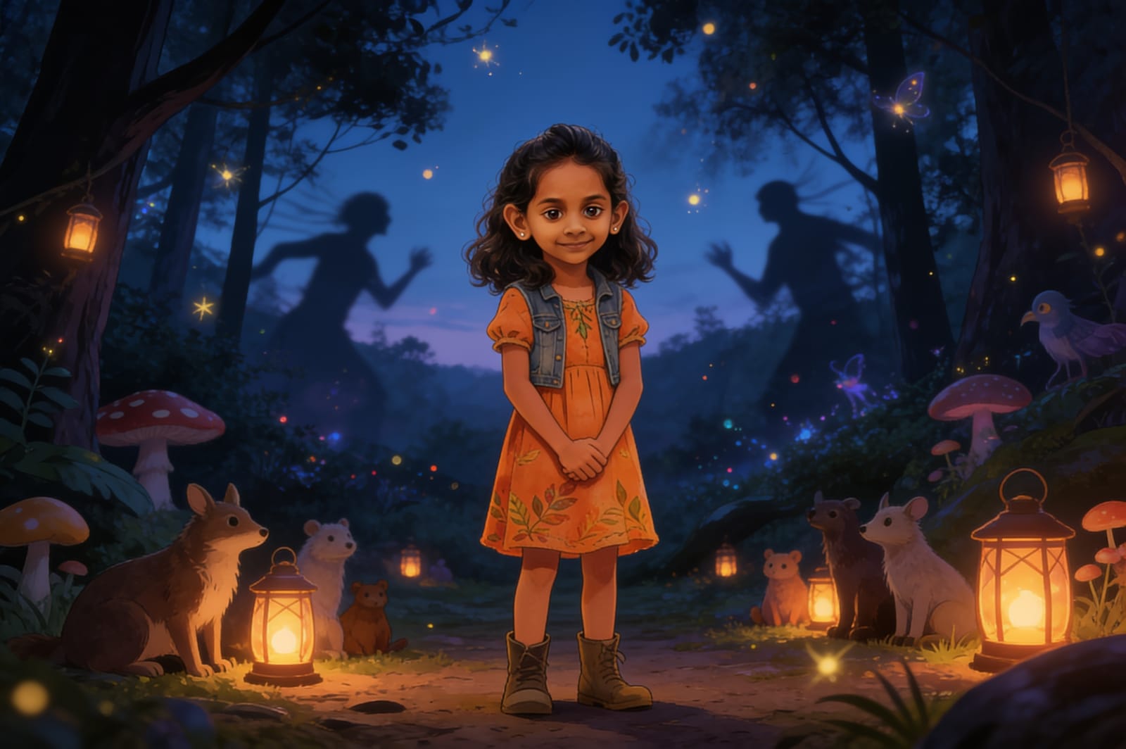 The Forgotten Lantern Festival: A Story for Jia — illustration for page 6