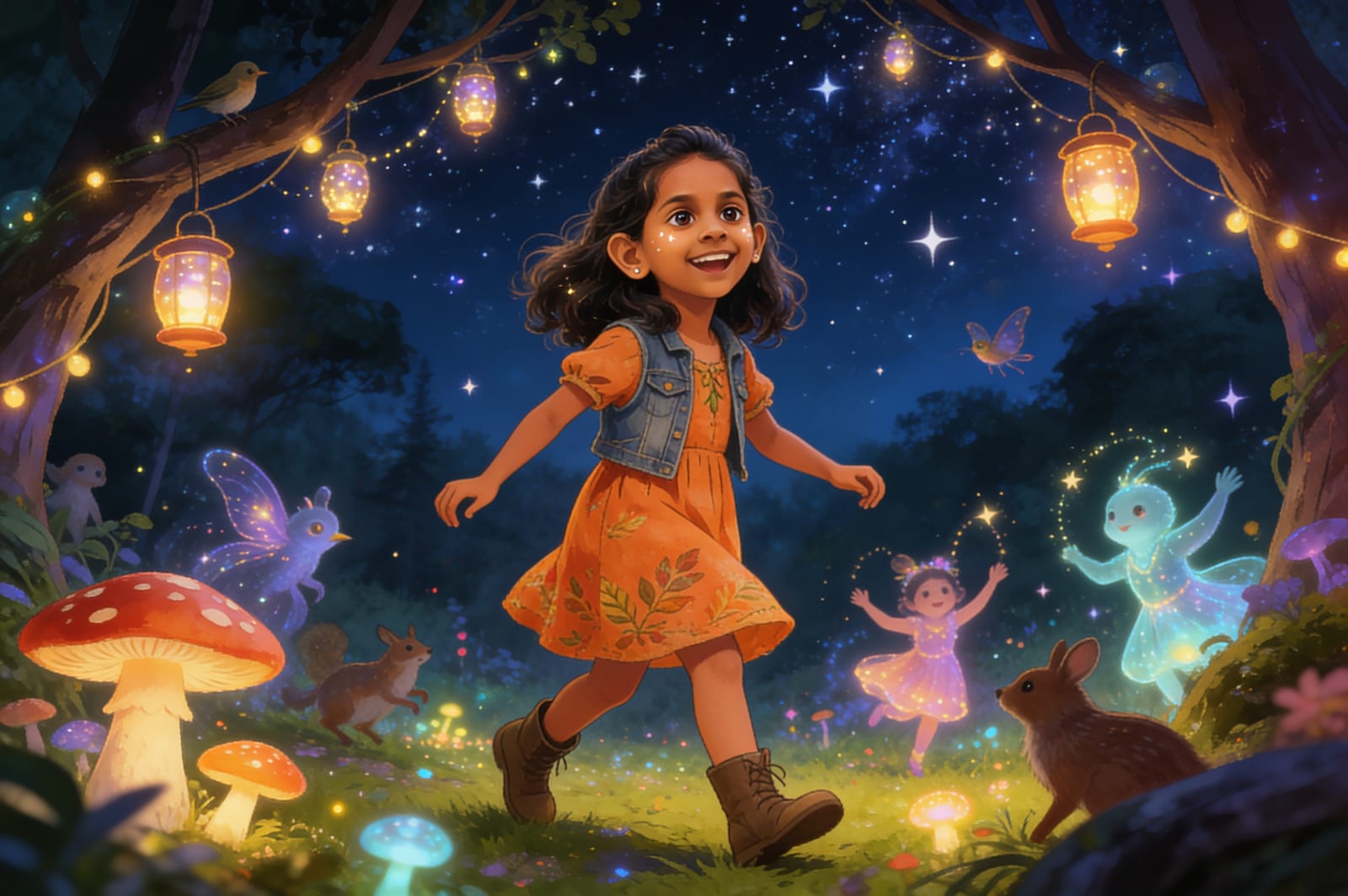 The Forgotten Lantern Festival: A Story for Jia — illustration for page 8
