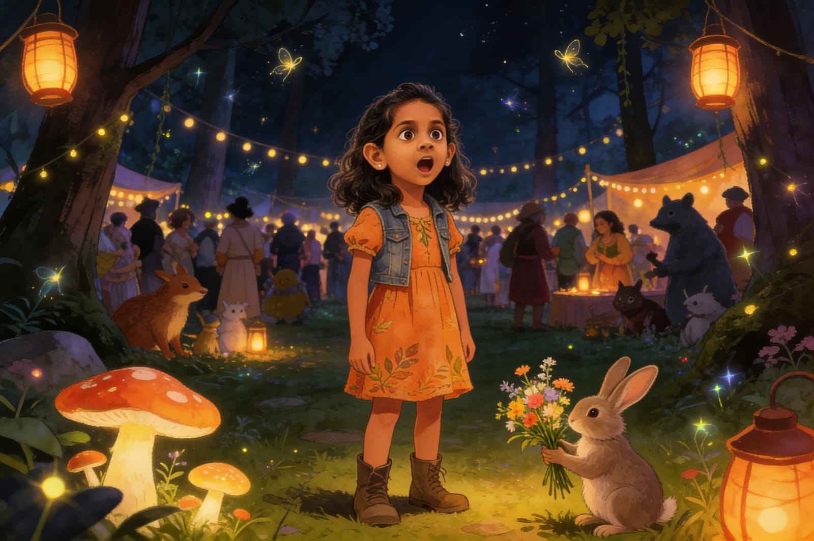 The Forgotten Lantern Festival: A Story for Jia — illustration for page 9