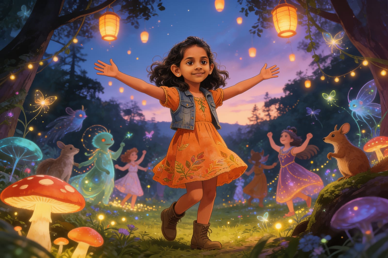 The Forgotten Lantern Festival: A Story for Jia — illustration for page 11