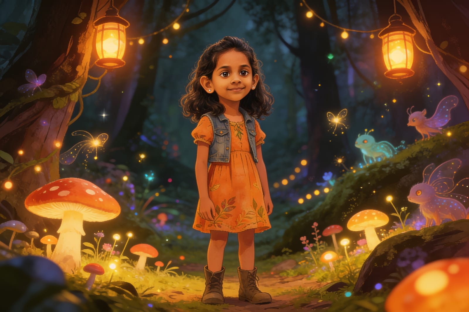 The Forgotten Lantern Festival: A Story for Jia — illustration for page 13