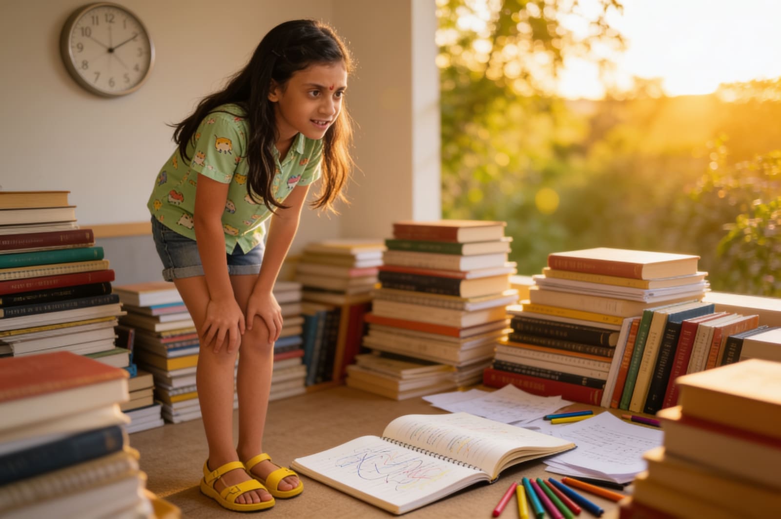 Anaya's Journey to the Top of Class 6 — illustration for page 2