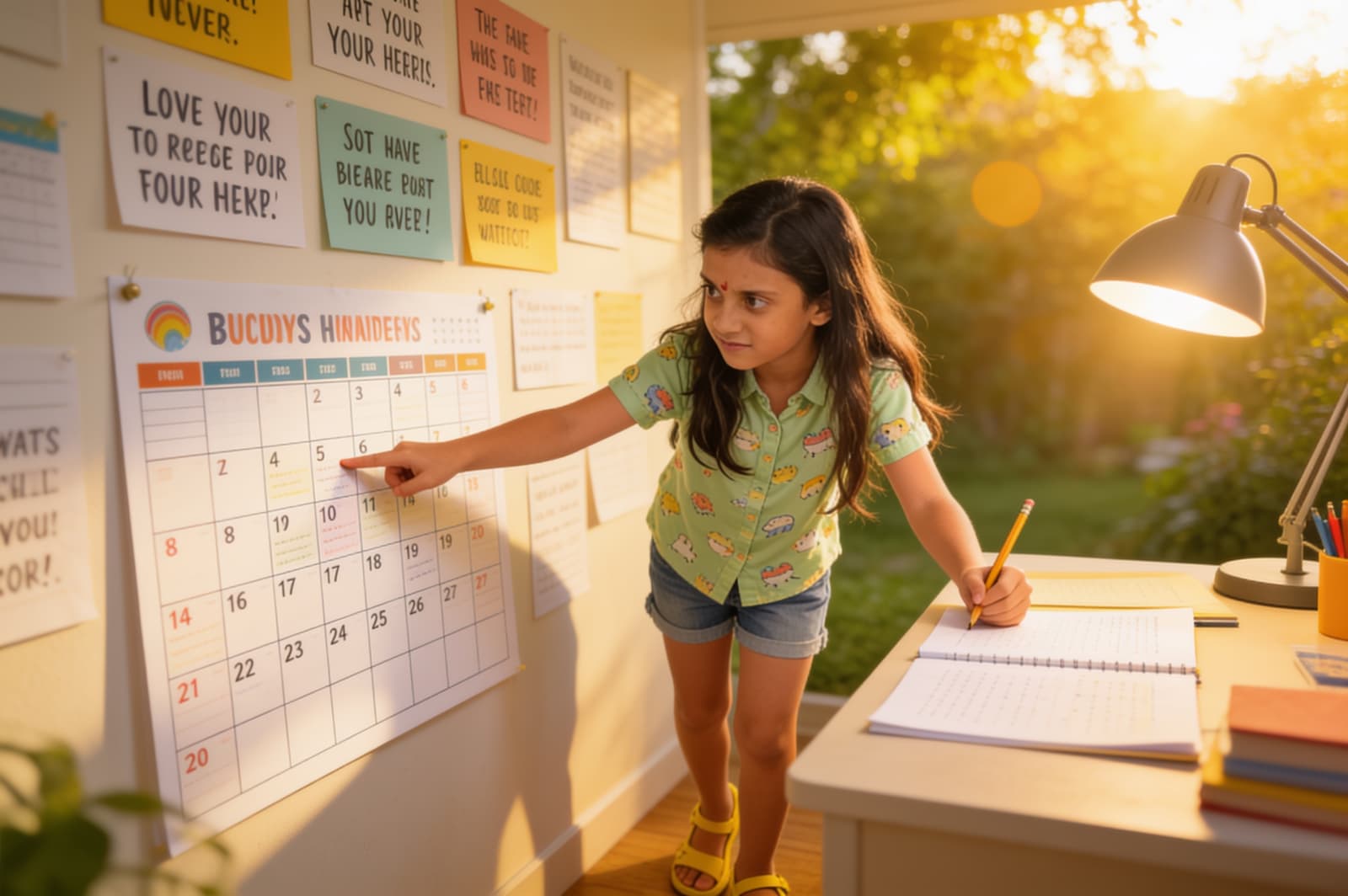 Anaya's Journey to the Top of Class 6 — illustration for page 3