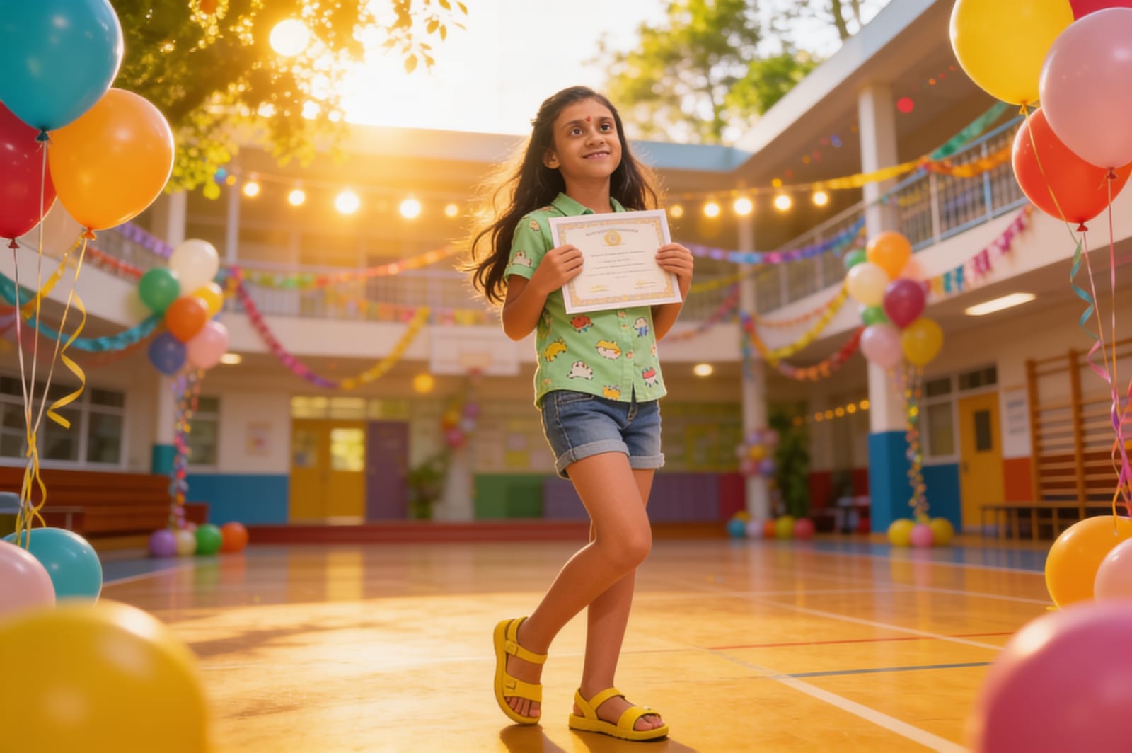 Anaya's Journey to the Top of Class 6 — illustration for page 14