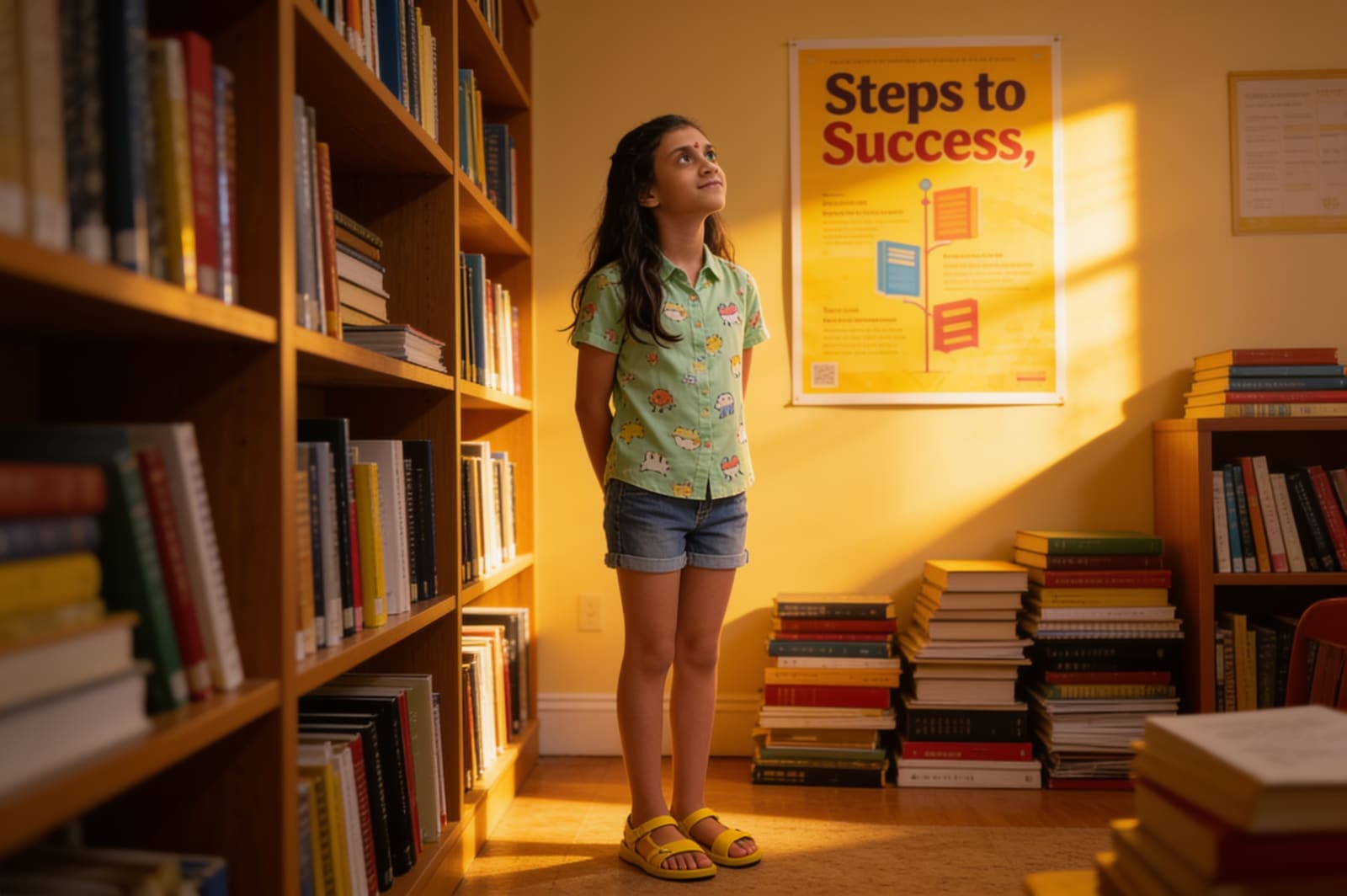 Anaya's Journey to the Top of Class 6 — illustration for page 15
