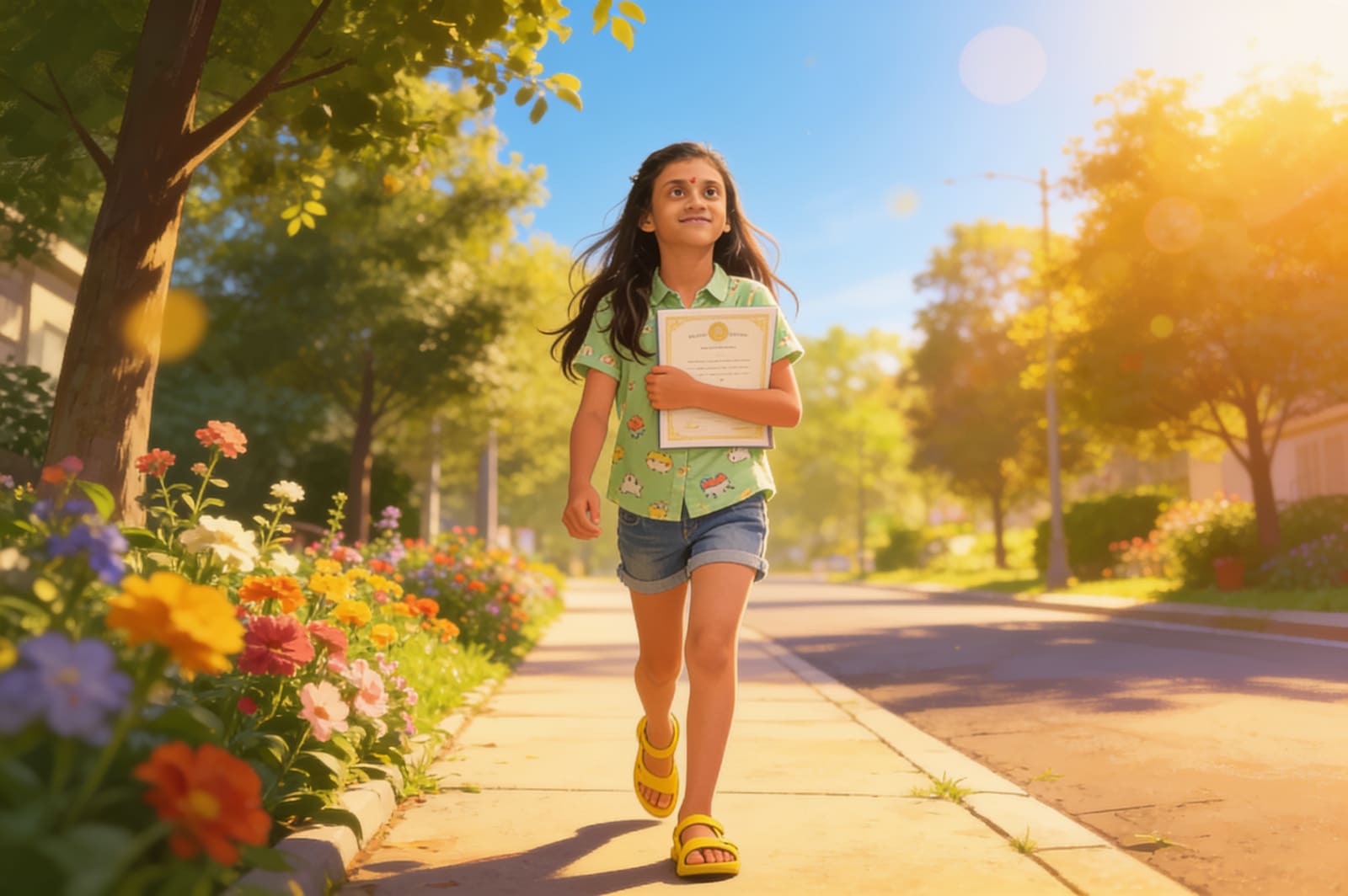 Anaya's Journey to the Top of Class 6 — illustration for page 16