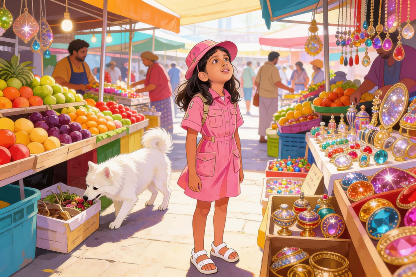 Shreya's Exciting Day Out with Tommy — illustration for page 4