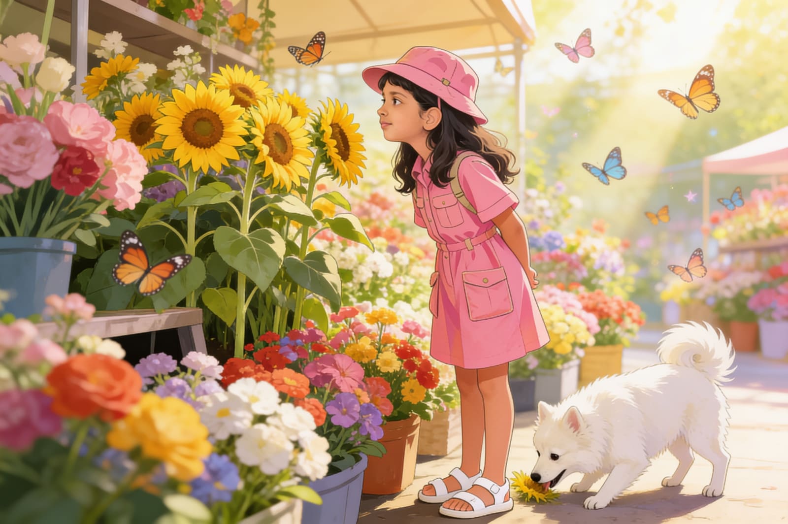 Shreya's Exciting Day Out with Tommy — illustration for page 8
