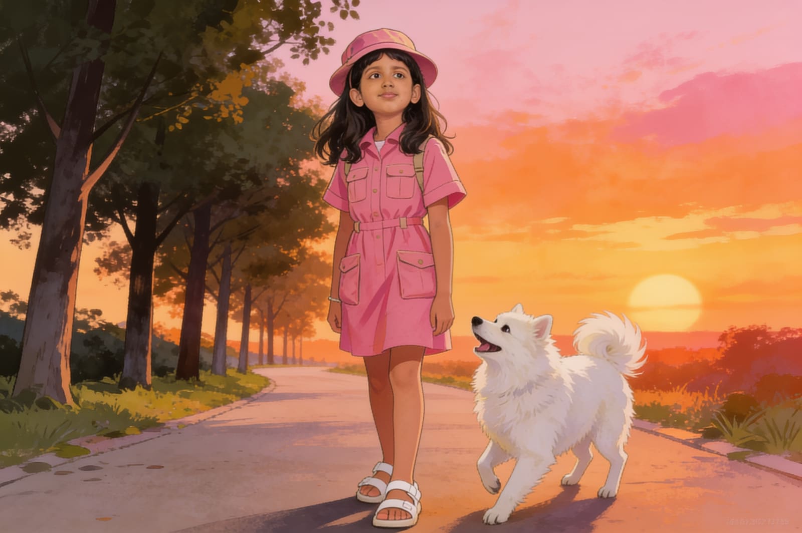 Shreya's Exciting Day Out with Tommy — illustration for page 15