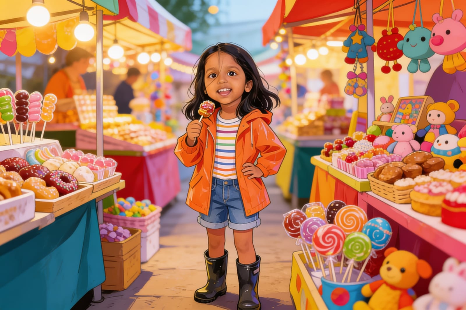 Aahana's Adventure with Alpac — illustration for page 12