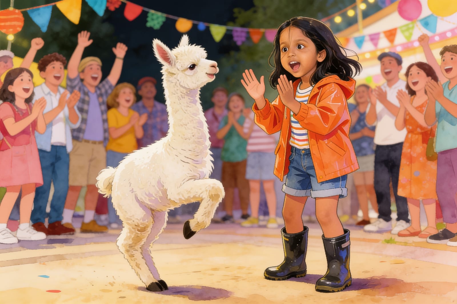 Aahana's Adventure with Alpac — illustration for page 13