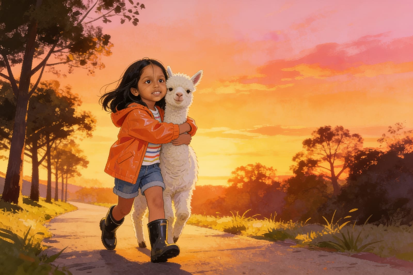 Aahana's Adventure with Alpac — illustration for page 15
