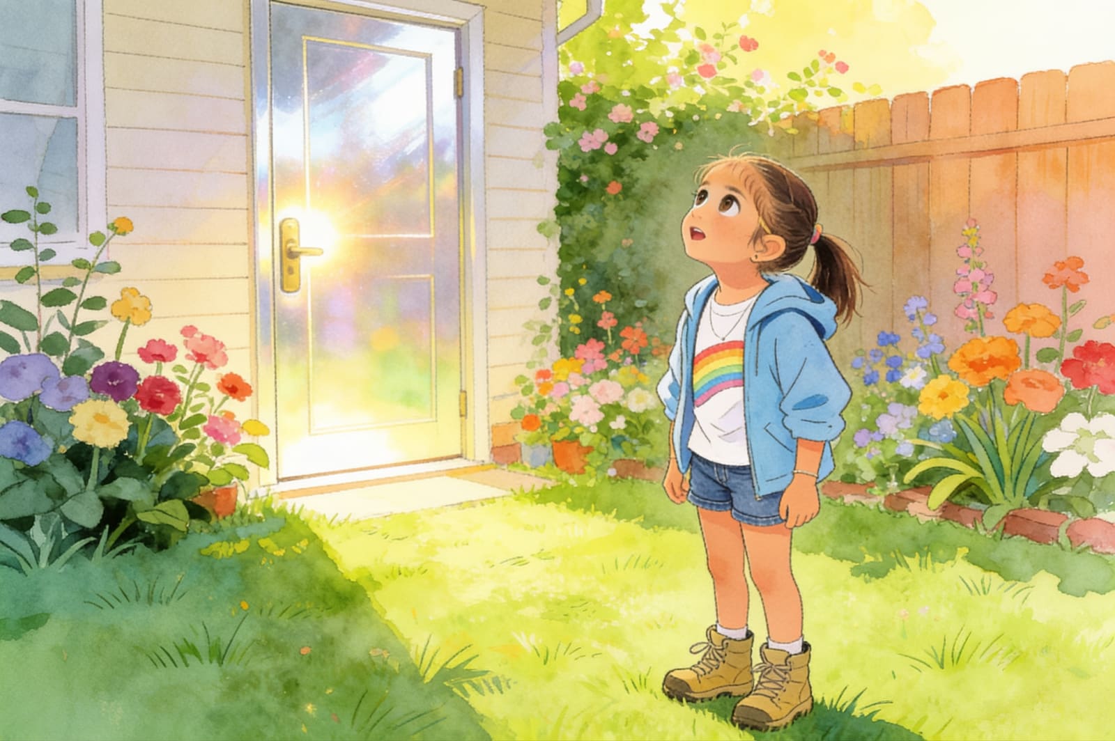 Amairaa's Unicorn Adventure — illustration for page 1