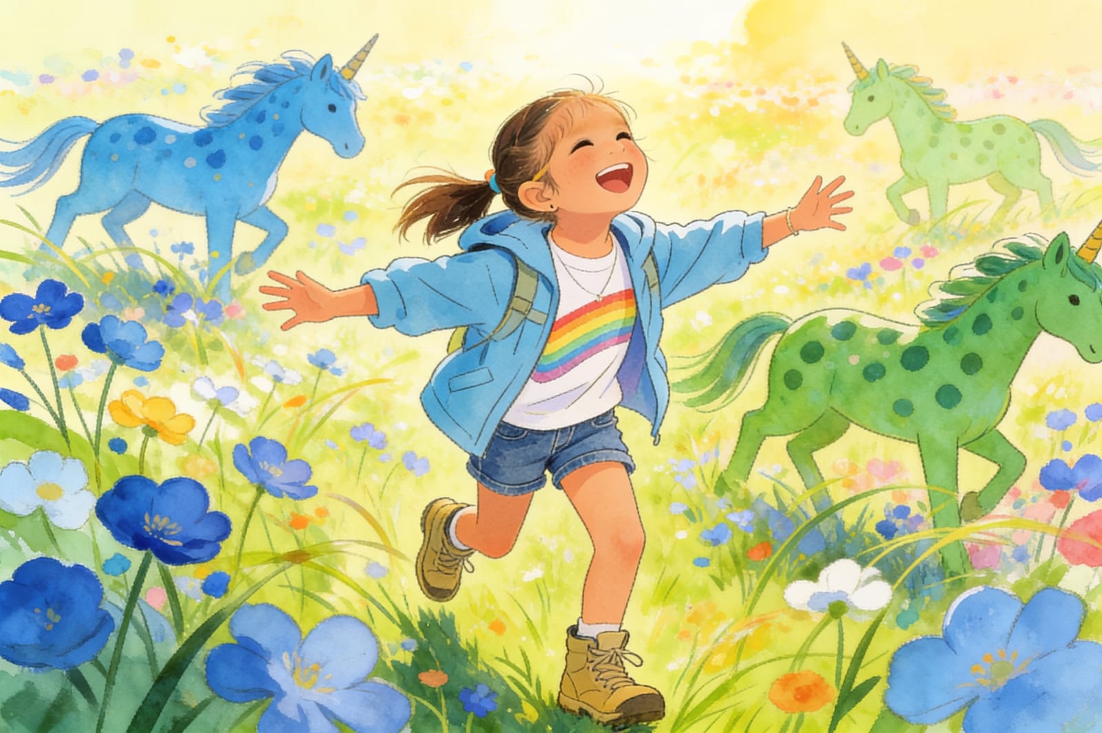 Amairaa's Unicorn Adventure — illustration for page 4