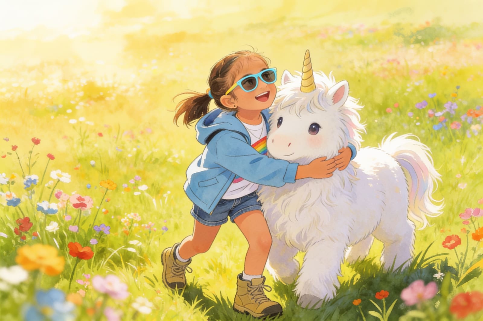 Amairaa's Unicorn Adventure — illustration for page 5