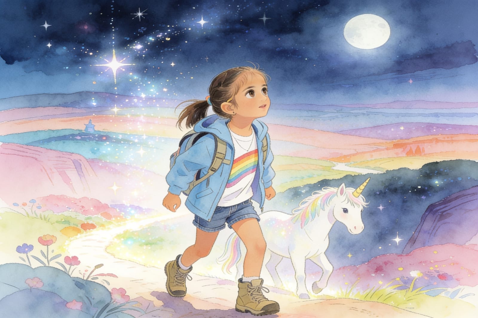 Amairaa's Unicorn Adventure — illustration for page 11