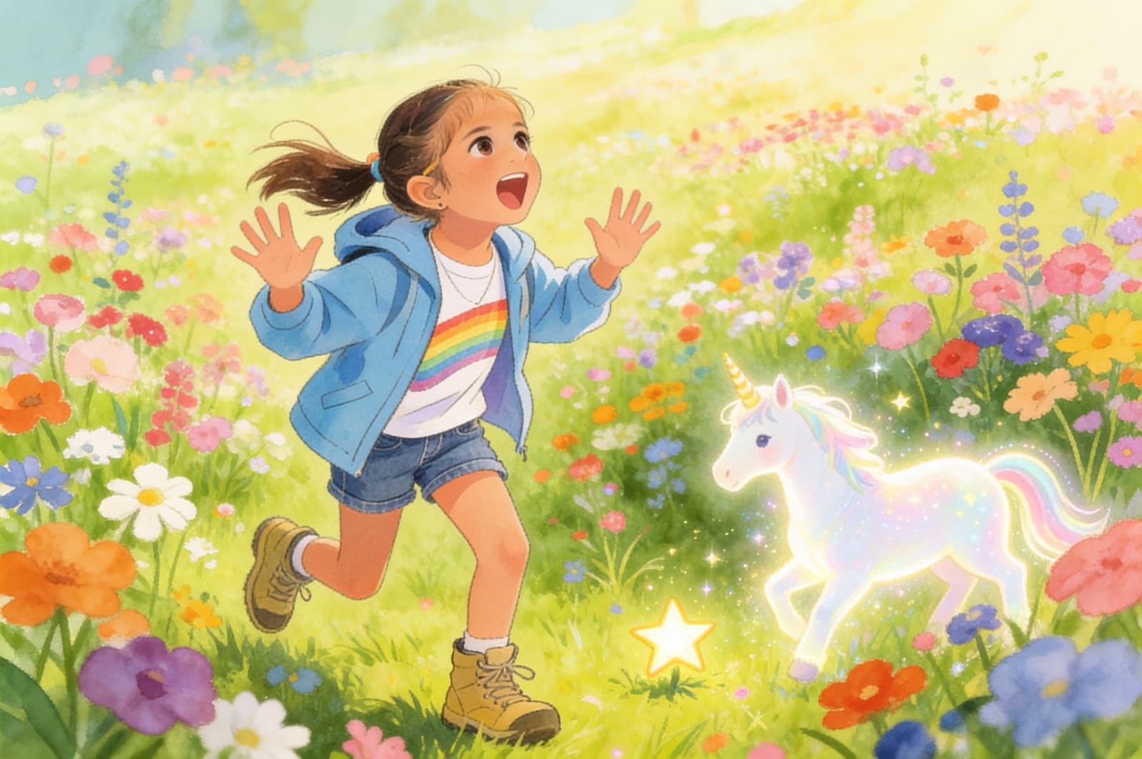 Amairaa's Unicorn Adventure — illustration for page 12