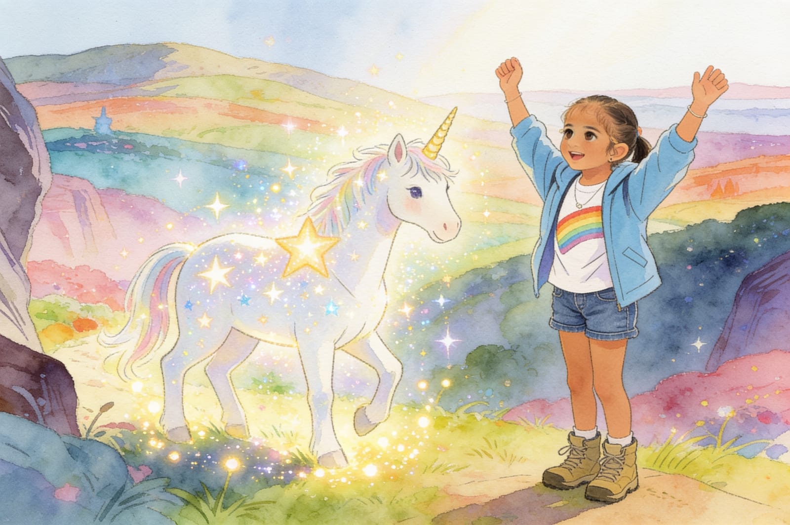 Amairaa's Unicorn Adventure — illustration for page 13