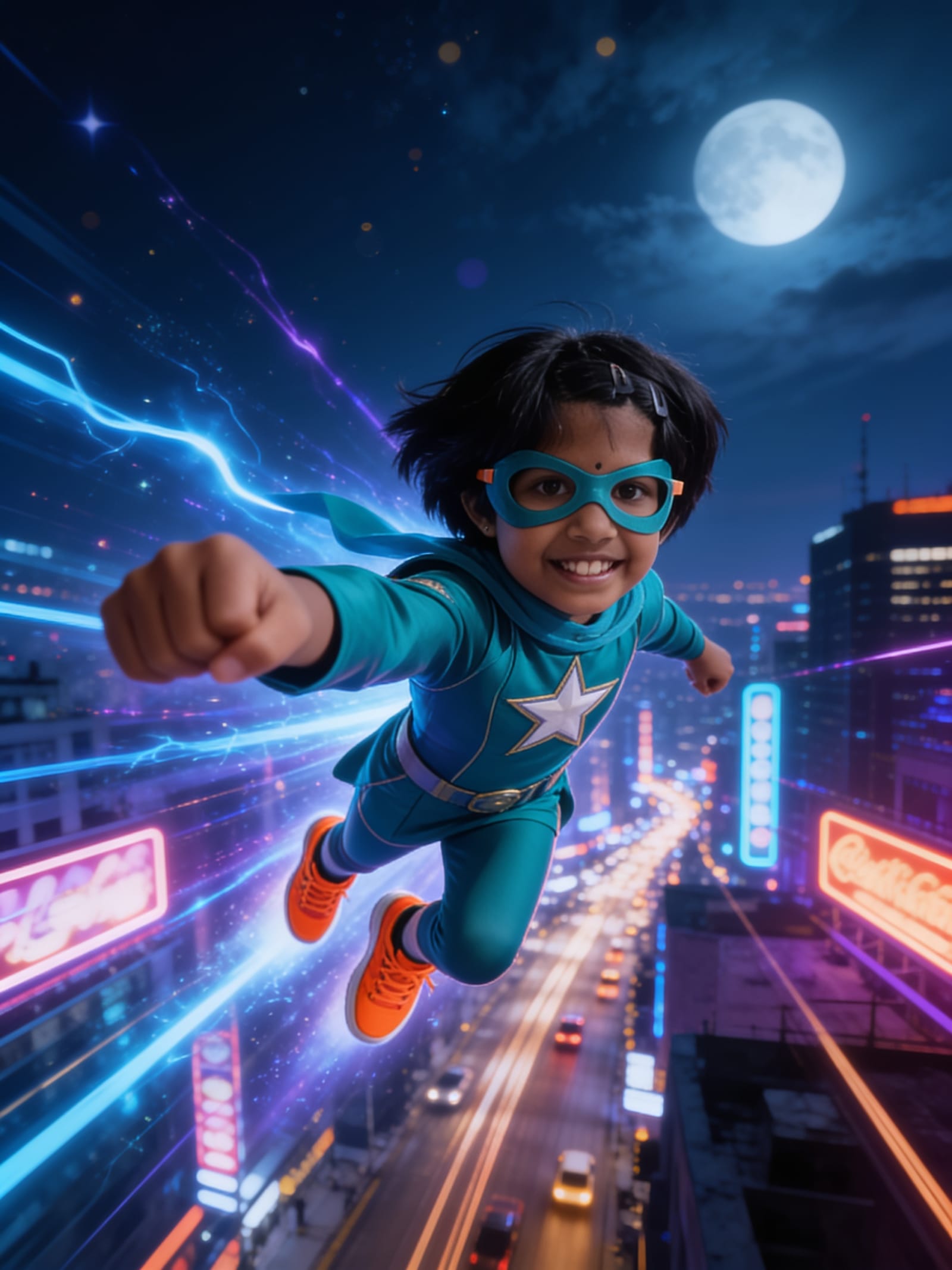 Diya and the Stormy Rescue
