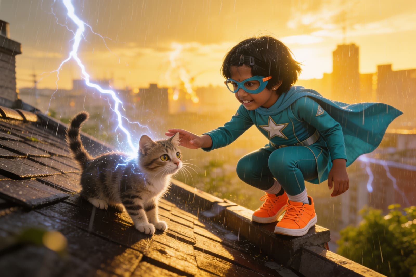 Diya and the Stormy Rescue — illustration for page 5
