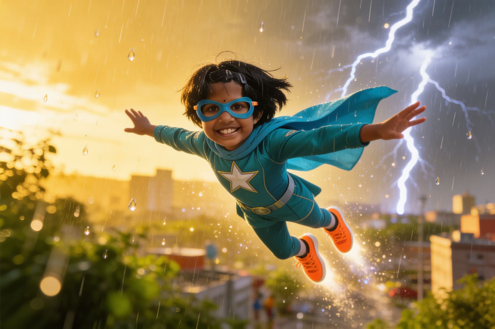 Diya and the Stormy Rescue — illustration for page 7