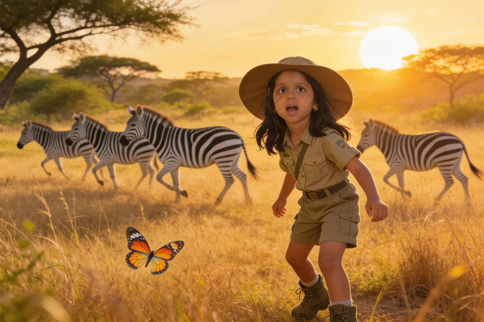 Aahana's Safari of Small Wonders — illustration for page 2