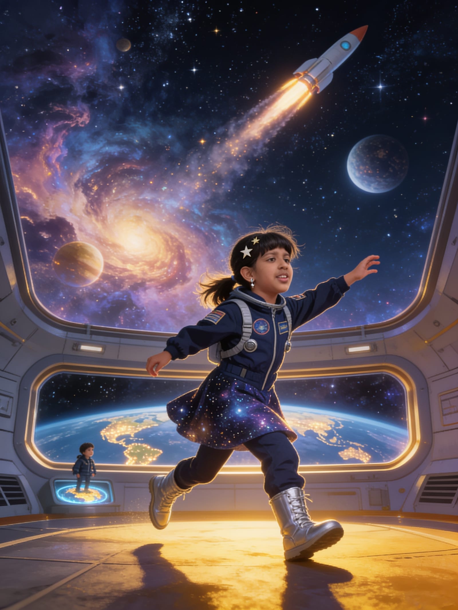 Cover of Shreyam and the Lights From Orbit