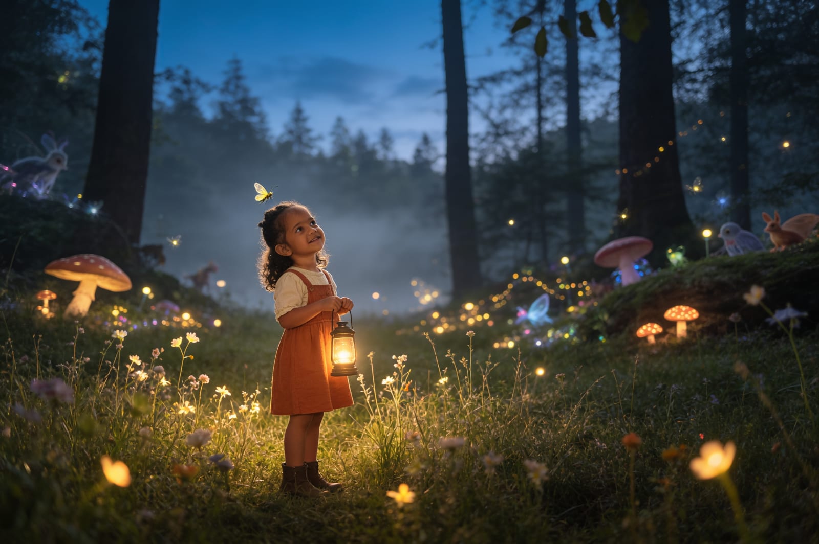 Firefly Bedtime: A Story for Sehr — illustration for page 6