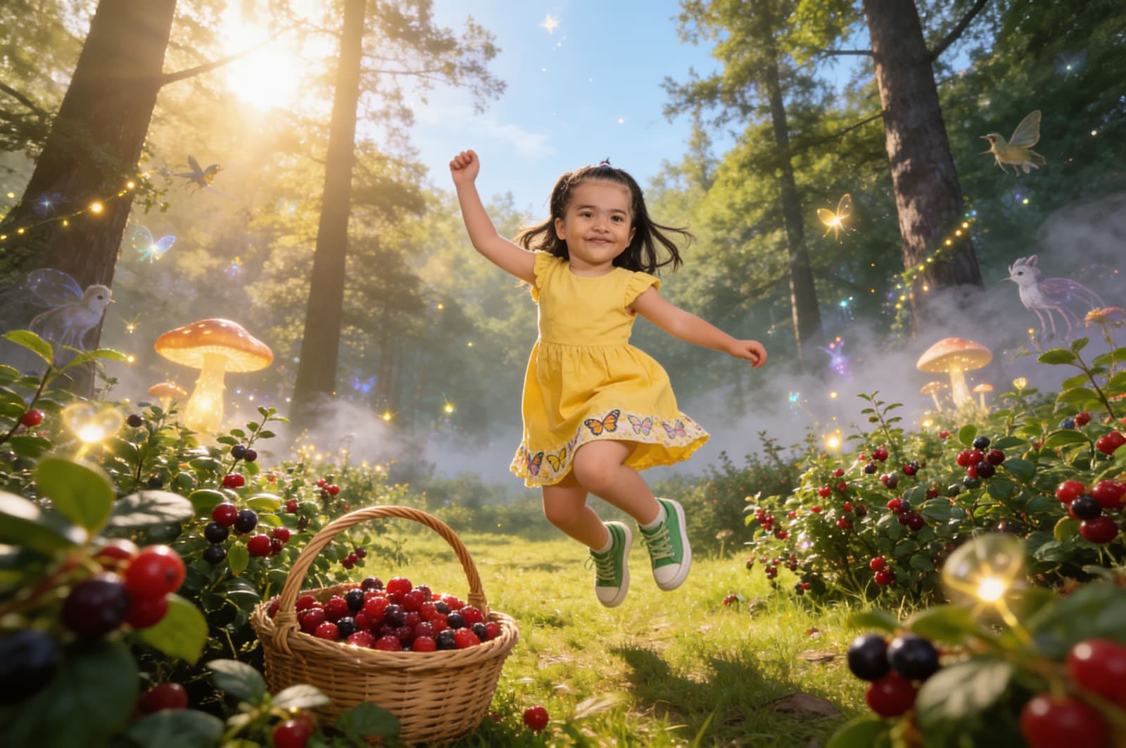 Soha's Berry Basket — illustration for page 10