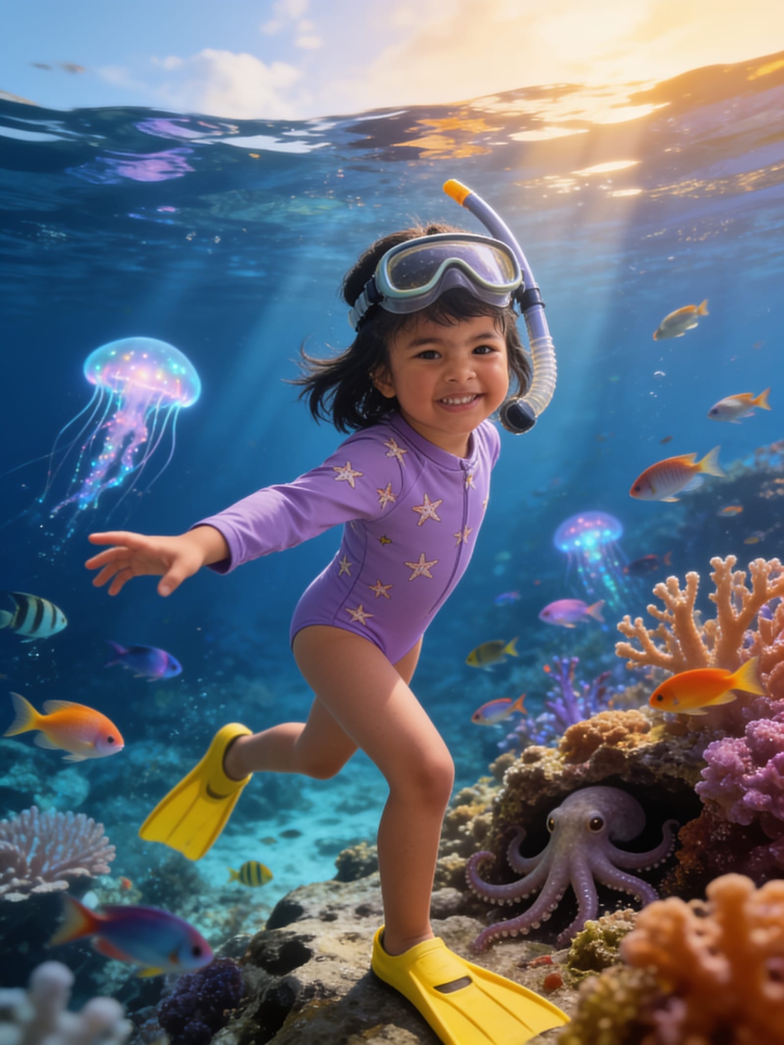 Cover of Soha and the Shy Octopus