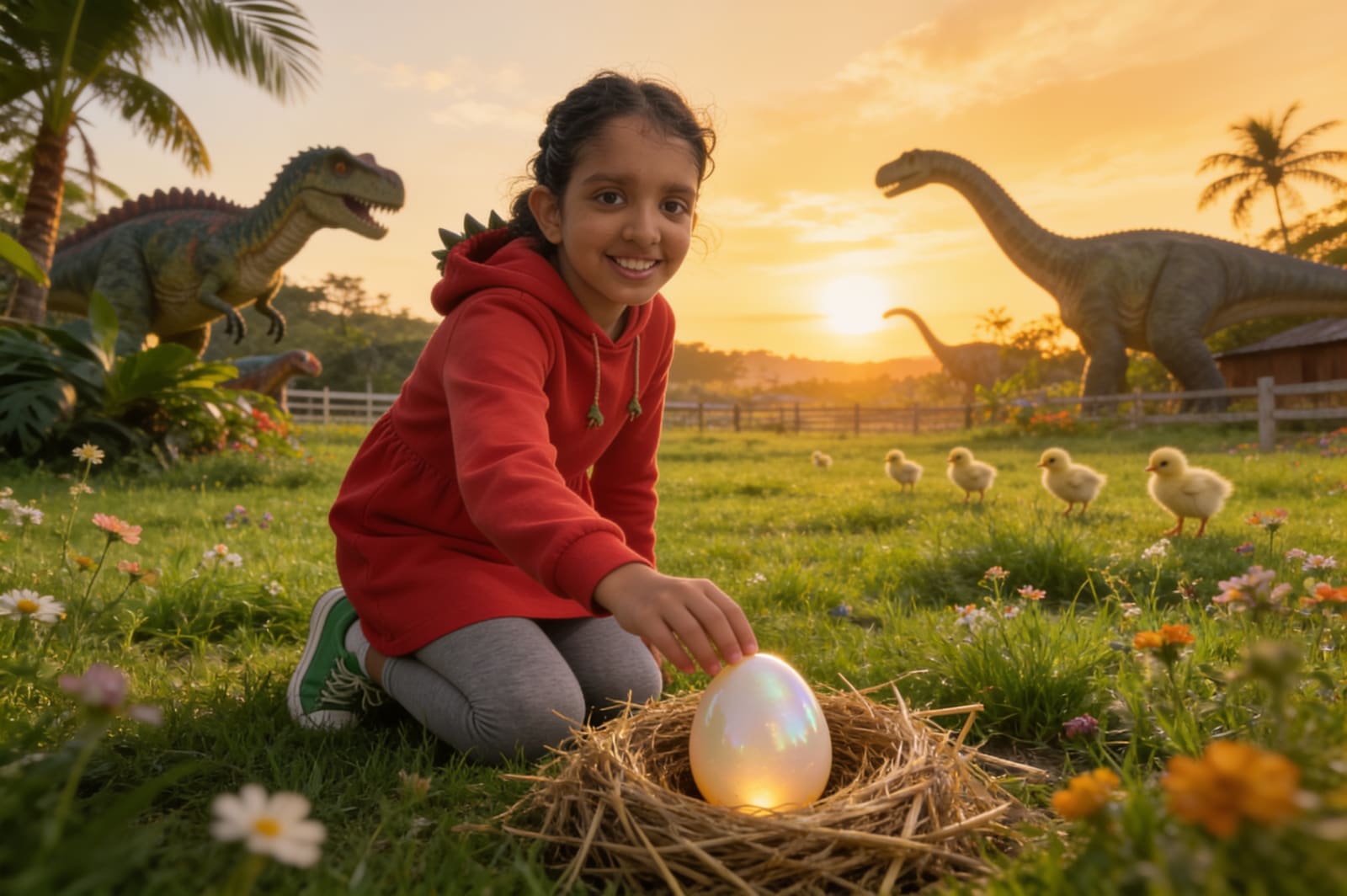 Shreya and the Egg That Would Not Hatch — illustration for page 2