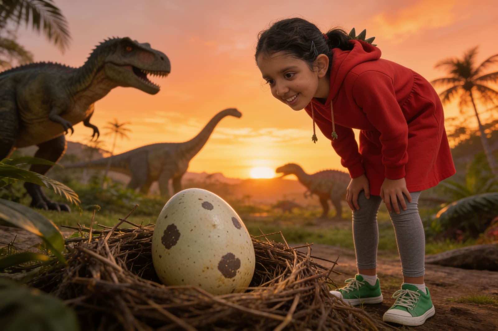 Shreya and the Egg That Would Not Hatch — illustration for page 4