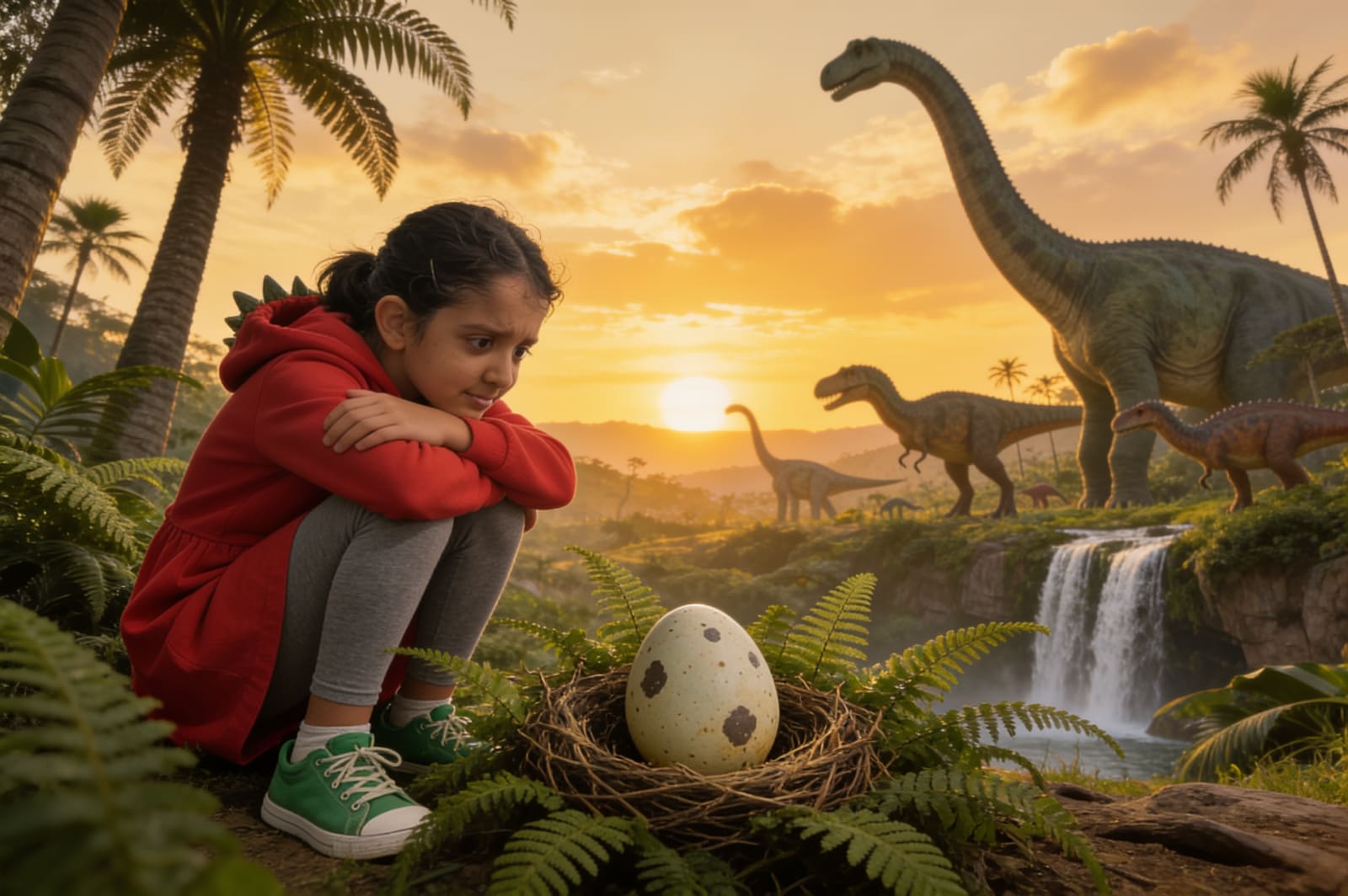 Shreya and the Egg That Would Not Hatch — illustration for page 5