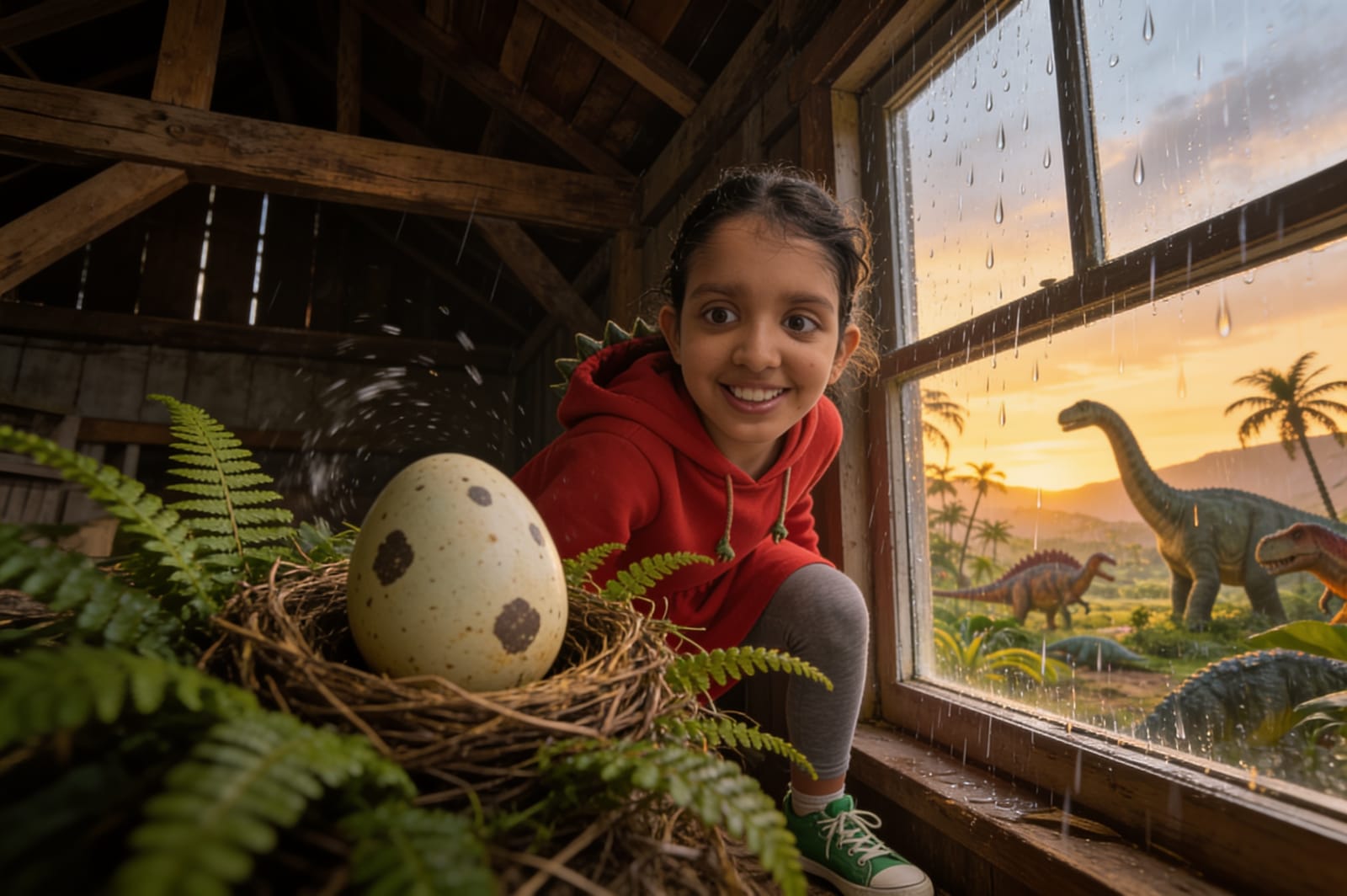 Shreya and the Egg That Would Not Hatch — illustration for page 8