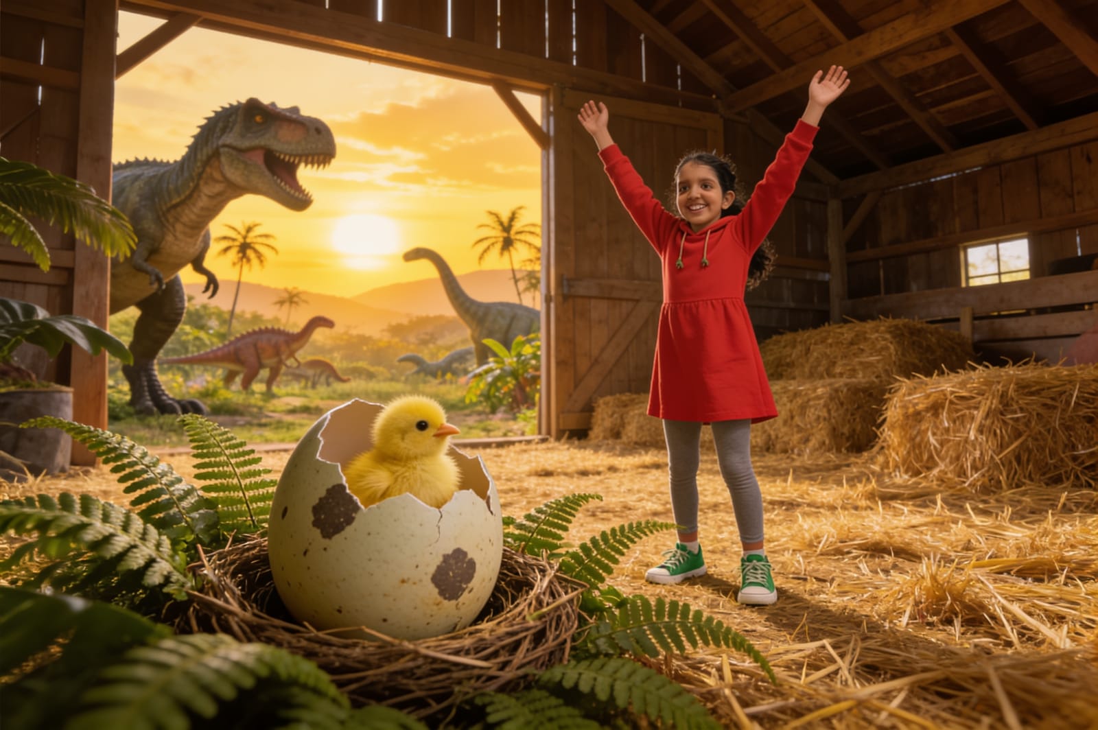 Shreya and the Egg That Would Not Hatch — illustration for page 9