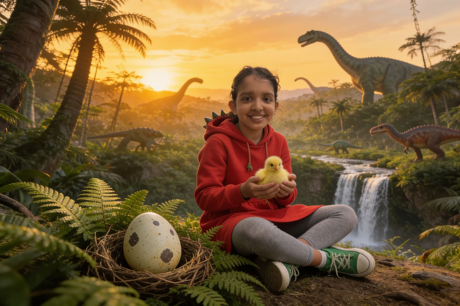 Shreya and the Egg That Would Not Hatch — illustration for page 14