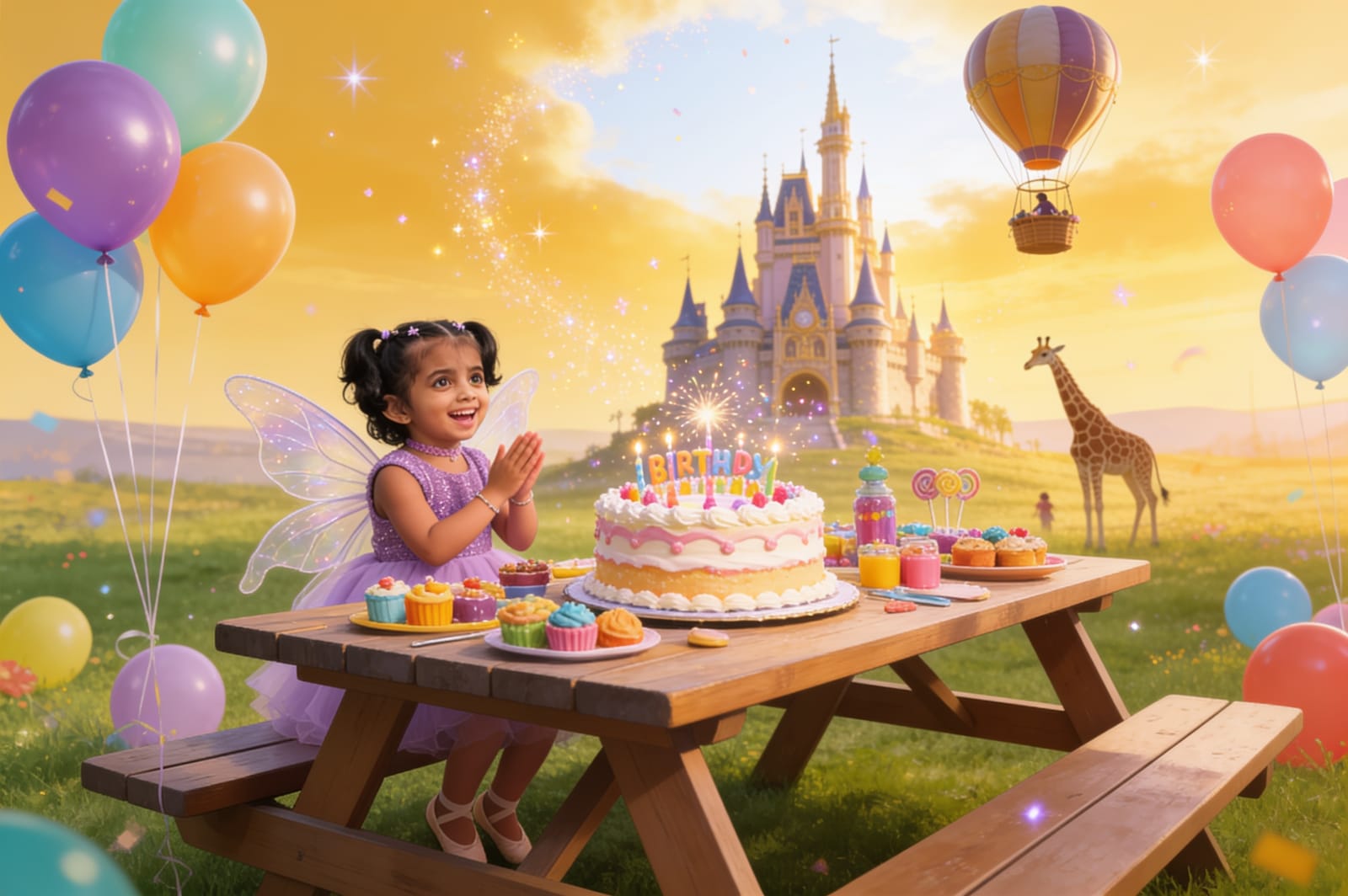 Ayzal's Birthday Surprise — illustration for page 9