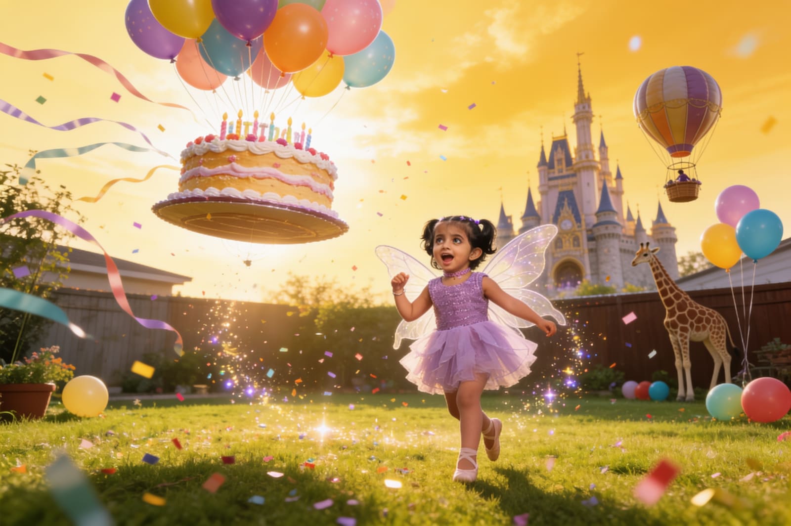 Ayzal's Birthday Surprise — illustration for page 8