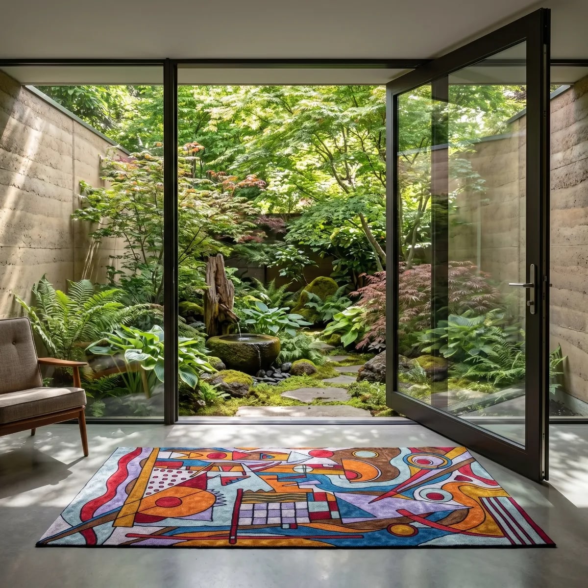 3 ft × 5 ft - Gulistan Panel Aari Rug