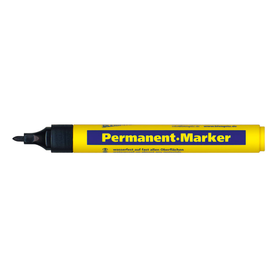 Bleispitz Permanent Marker Black 1.5-3.0mm