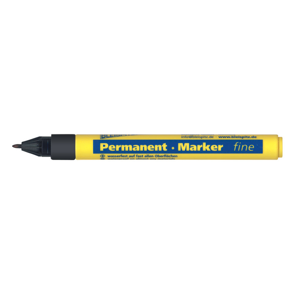 Bleispitz Permanent Marker Fine Black 1.0mm
