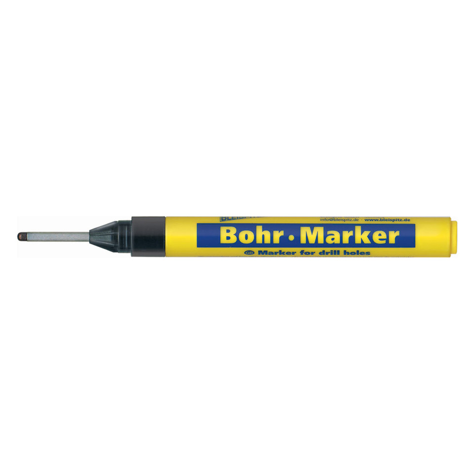 Bleispitz Long Reach Bohr-Marker Black 25mm