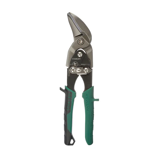 STANLEY® FATMAX® Right Cut Offset Aviation Snips (Green)