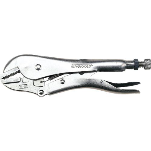 Teng 10in Power Grip Plier Flat Jaw
