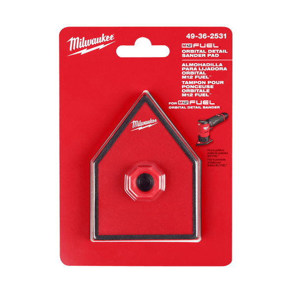 MILWAUKEE M12FDSS ORBITAL DETAIL SANDER PAD