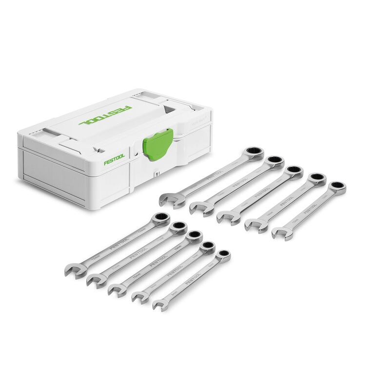 FESTOOL 578117 Ring ratchet spanner set SYS3 S 76-RRS-Set