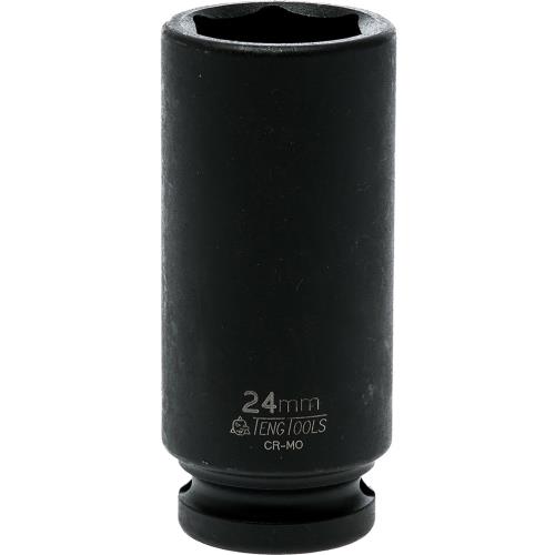 Teng 1/2in Dr. Deep Impact Socket 24mm DIN
