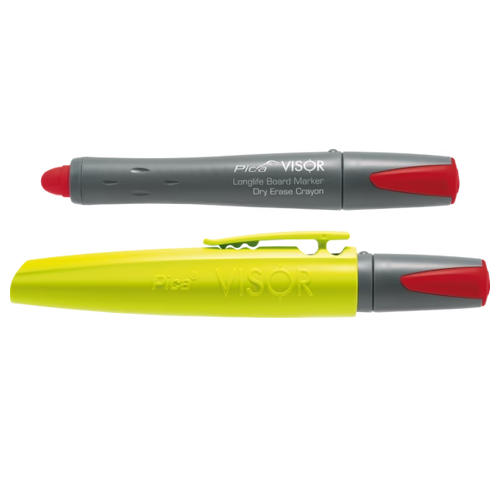 PICA VISOR LONGLIFE BOARD MARKER RED