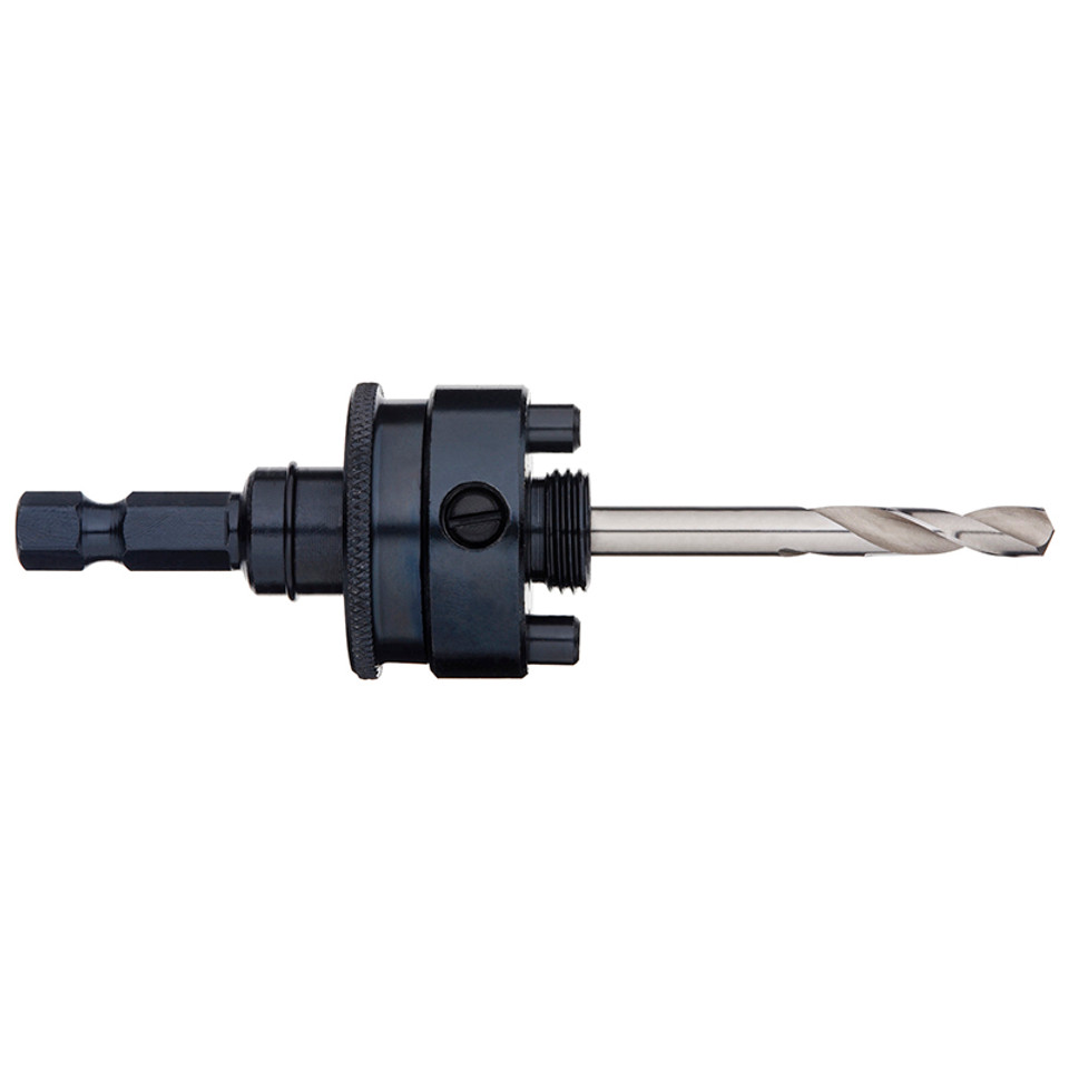 Alpha Large Hex Shank Arbor Set suits 32 - 250mm Holesaws - HSS - Quick Release